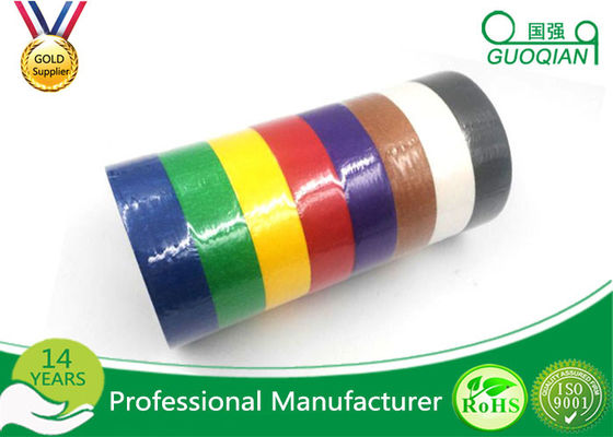 China Weiß/Gelb/rotes Krepp-Papier-dekoratives selbsthaftendes Kreppband mit Gummi basierte Gule fournisseur