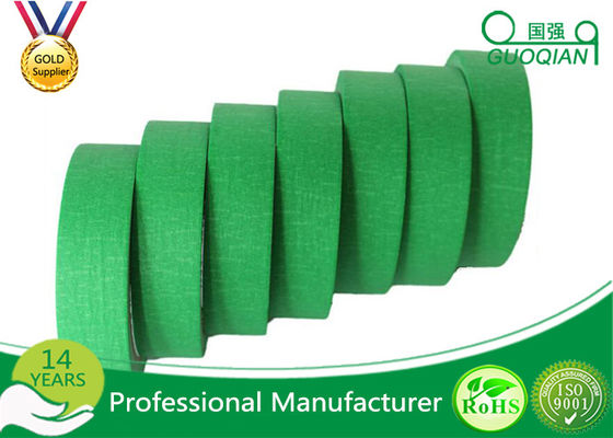 China Grüne Krepp-Papier-einfache Freigabe-Maler-Farbselbsthaftendes Kreppband 60 Yds-Länge X 1&quot; Breite fournisseur