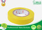 Gelb farbiger PVC-Isolierungs-Isolierband für das Kabel, das 0.1mm 0.15mm 0.18mm Stärke einwickelt fournisseur