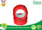 Rote Fracht, die Klebstreifen-zweiachsig orientiertes Polypropylen-Verpackenband BOPP einwickelt fournisseur