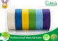 Kundengebundenes Krepp-Papier-Regenbogen farbiges selbsthaftendes Kreppband für grundlegende Malerei fournisseur
