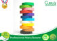 Verpackenband Kraftpapiers/färbte Kunst-Farbe des selbsthaftenden Kreppband-zum Spaß DIY fournisseur
